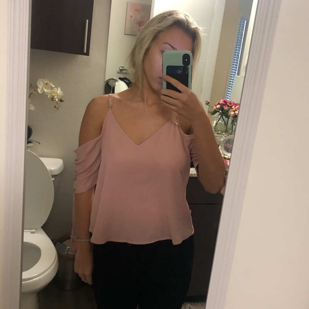 Pink tank top